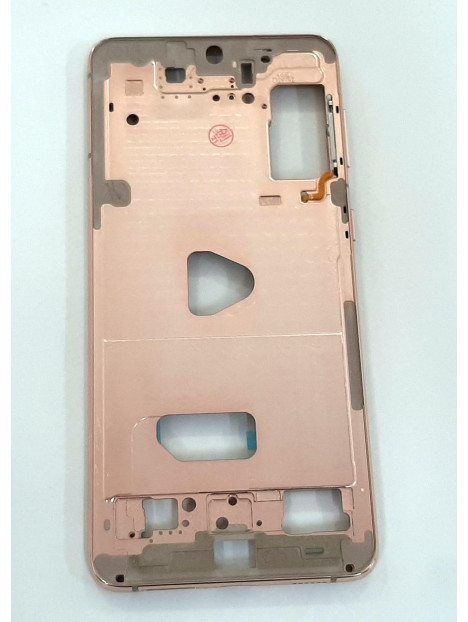 Carcasa central o marco rosa para Samsung Galaxy S21 Plus 5G SM-G996 calidad premium