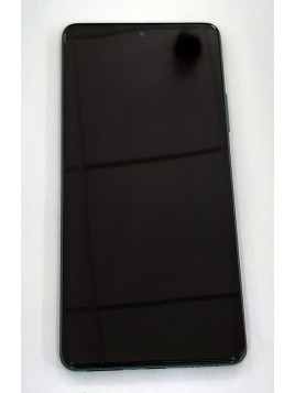 Pantalla lcd para Xiaomi MI 11T MI 11T Pro mas tactil negro mas marco verde calidad premium