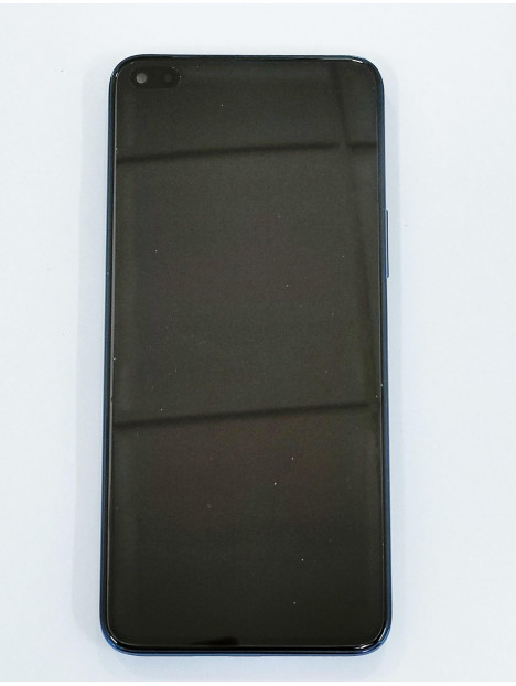 Pantalla LCD 02354FMW para Huawei honor 50 lite mas tactil negro mas marco azul service pack