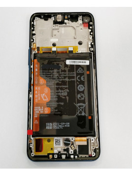 Pantalla LCD 02354FMW para Huawei honor 50 lite mas tactil negro mas marco azul service pack