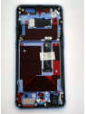 Pantalla lcd para Oneplus 7T 2011100083 mas tactil negro mas marco azul Service Pack