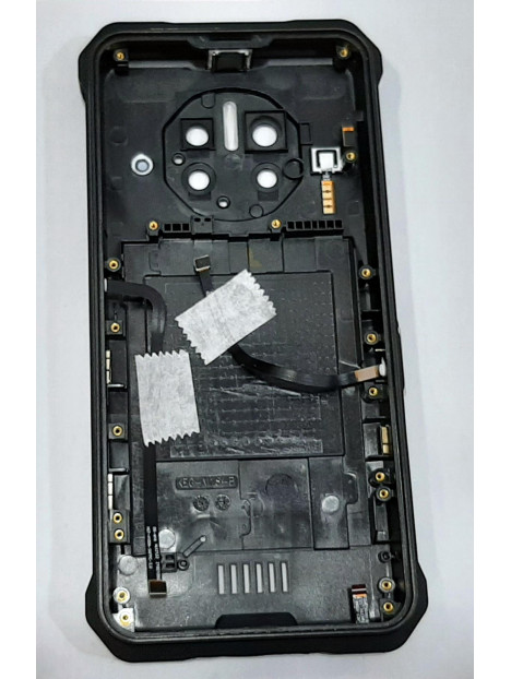 Tapa trasera o tapa bateria negra para Doogee V10 5G
