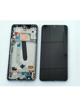 Pantalla lcd para Xiaomi MI 11i MI 11 Pro MI 11X Pro 5600050K1100 mas tactil negro mas marco plata Service Pack