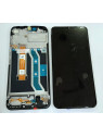 Pantalla lcd para Realme C25 RMX3191 RMX3193 code 4908854 mas tactil negro mas marco negro Service Pack