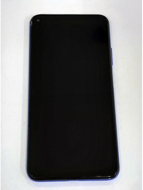 Pantalla lcd para Huawei Honor 20 YAL-AL00 YAL-L21 mas tactil negro mas marco azul calidad compatible