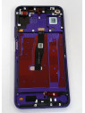 Pantalla lcd para Huawei Nova 5T YAL-L21 mas tactil negro mas marco lila compatible YALE-L61A YALE-L71A YALE-L61D