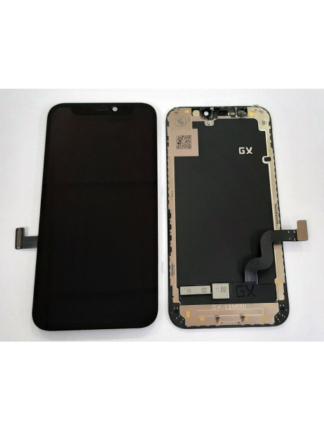 Pantalla para iPhone 12 Mini GX Hard OLED + tactil negro compatible calidad Media - Alta