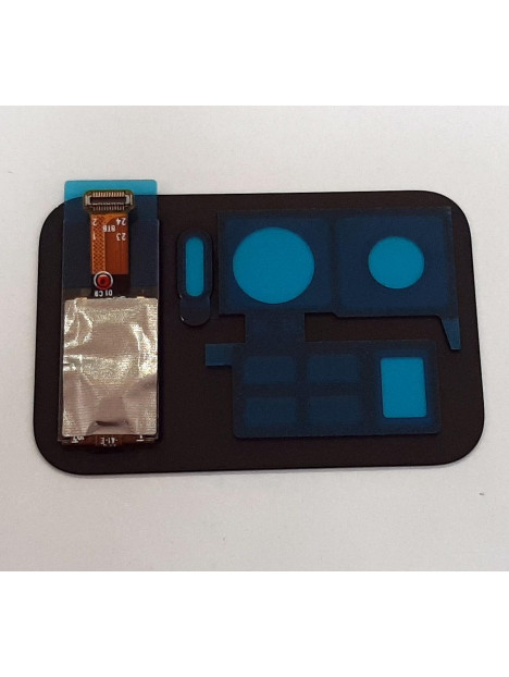 Cristal camara mas lcd pequeño negro para Xiaomi Mi 11 Ultra calidad premium