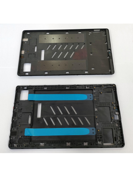 Carcasa central o marco negro para Samsung Galaxy Tab A7 Lite T225 8.7 version 4g calidad premium