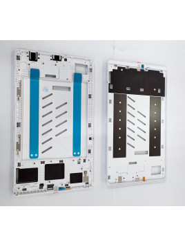 Carcasa central o marco blanco para Samsung Galaxy Tab A7 Lite T225 8.7 version 4g calidad premium