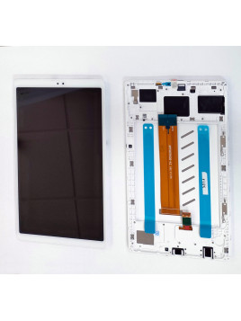 Pantalla LCD para Samsung Galaxy Tab A7 Lite T225 8.7 version 4g mas tactil blanco mas marco blanco calidad premium