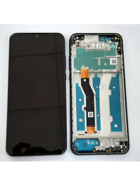 Pantalla lcd para Motorola Moto G Play 2021 mas tactil negro mas marco negro calidad premium