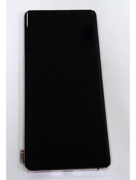 Pantalla lcd para Oppo Reno 4 Pro 5G mas tactil negro mas marco rosa calidad premium