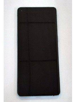 Pantalla lcd para Oppo Reno 4 Pro 5G mas tactil negro mas marco azul calidad premium