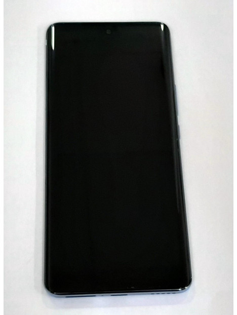 Pantalla lcd para Huawei Nova 9 NAM-AL00 mas tactil negro mas marco azul calidad premium
