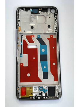 Carcasa central o marco plata para Huawei Honor 50 Lite Nova 8I calidad premium