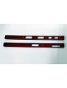 Set 2 embellecedor lateral rojo para Doogee V10 5G calidad premium