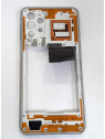 Carcasa central o marco plata para Samsung A32 5G SM-A326F SM-A326 A326F A326 calidad premium