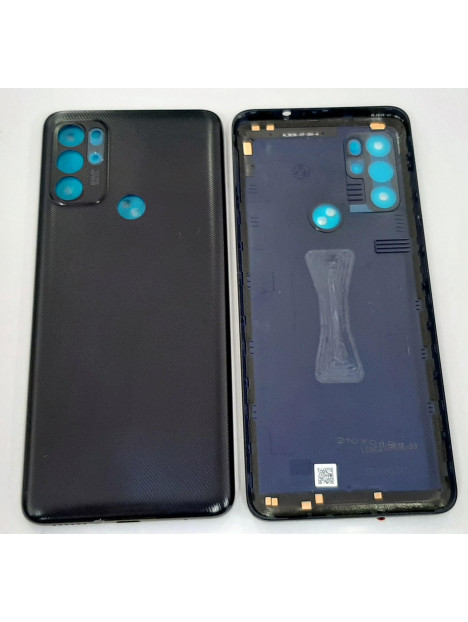 Tapa trasera o tapa bateria azul oscura para Motorola Moto G60S