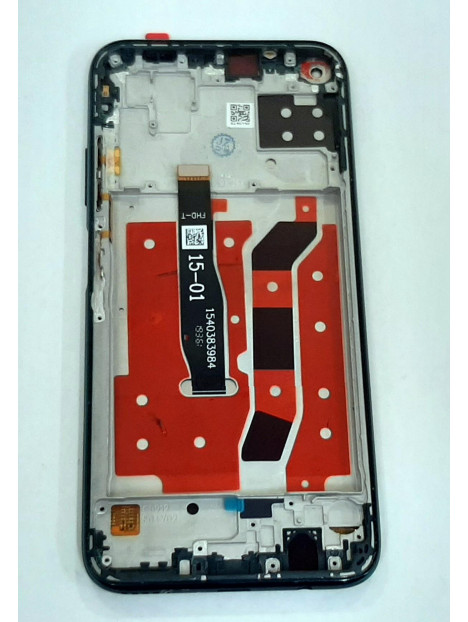 Pantalla lcd para Huawei P40 Lite mas tactil negro mas marco verde compatible