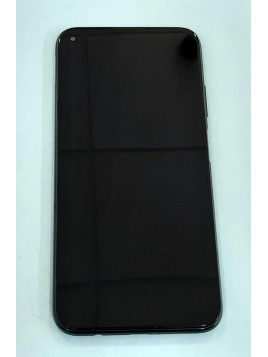 Pantalla lcd para Huawei P40 Lite mas tactil negro mas marco verde compatible
