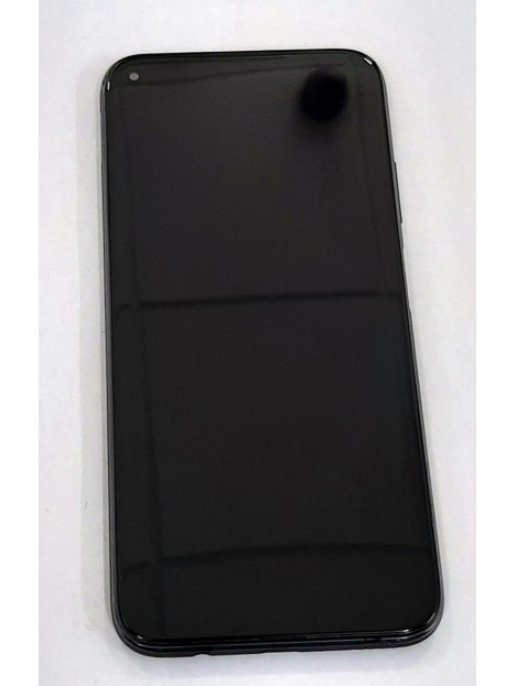 Pantalla lcd para Huawei P40 Lite mas tactil negro mas marco negro compatible