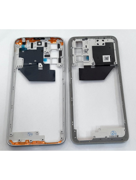 Carcasa trasera o marco plata para Xiaomi Redmi 10 calidad premium