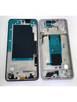 Carcasa central o marco purpura para Xiaomi Redmi Note 11 Pro calidad premium