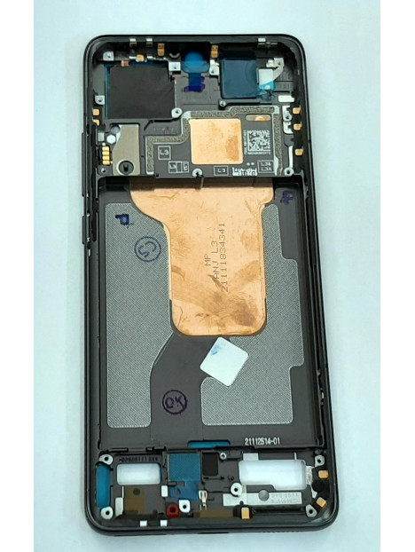 Carcasa central o marco negro para Xiaomi MI 12 5G calidad premium