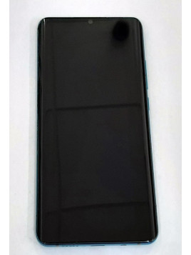 Pantalla lcd para Xiaomi Mi Note 10 Mi Note 10 Lite Mi Note 10 Pro Mi CC9 Pro mas tactil negro mas marco azul compa