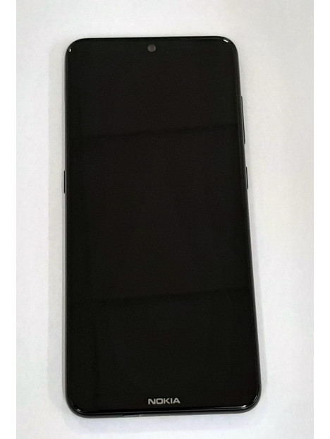 Pantalla LCD para Nokia 7.2 5079AA000075 TA-1181 TA-1196 mas tactil negro mas marco negro Service Pack