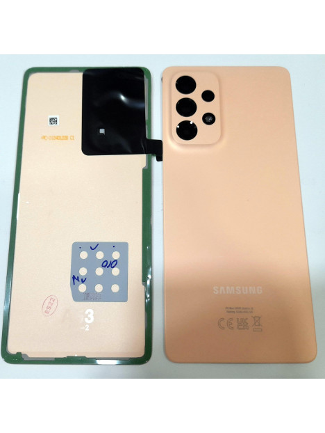 Tapa trasera o tapa bateria coral para Samsung Galaxy A53 5G SM-A536 GH82-28017D Service Pack