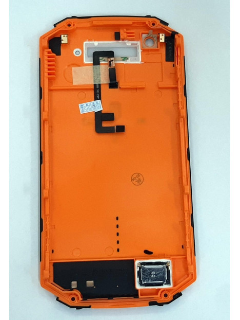 Carcasa trasera o tapa trasera naranja para Oukitel K10000 Max