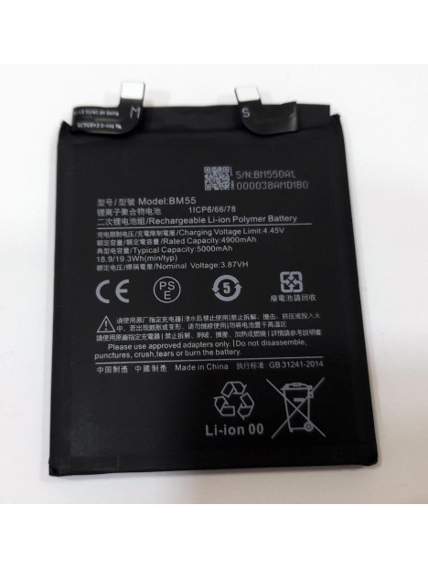 Batería BM55 Para Xiaomi Mi 11 Pro 11pro 11 Ultra 5000mAh