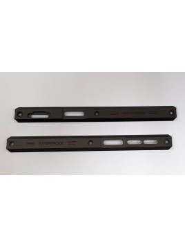 Set 2 embellecedor lateral gris para Blackview BV8800 calidad premium