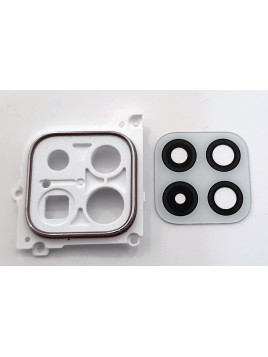 Cubierta camara blanca para Samsung Galaxy A22 5G SM-A226F SM-A226 A226 A226F calidad premium