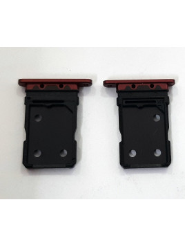 Soporte o bandeja dual sim roja para Realme x50 Pro 5G calidad premium