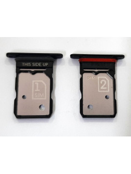 Soporte o bandeja sim negra para Motorola Edge 20 XT2143 calidad premium