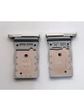 Soporte o bandeja dual sim blanca para Samsung Galaxy S22 Ultra s908 calidad premium