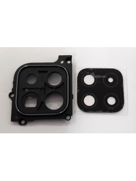 Cubierta camara negra para Samsung Galaxy A22 5G SM-A226F SM-A226 A226 A226F calidad premium