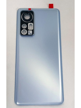 Tapa trasera o tapa bateria azul para Xiaomi MI 12 5G mas cubierta camara