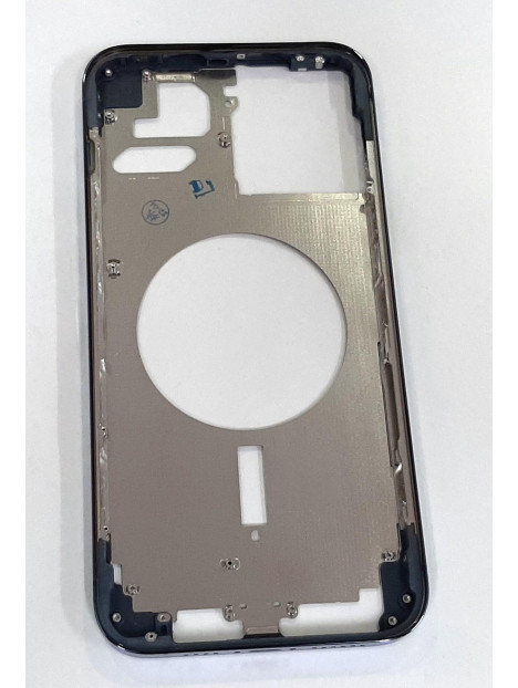 Carcasa central o marco azul para IPhone 13 Pro Max calidad premium