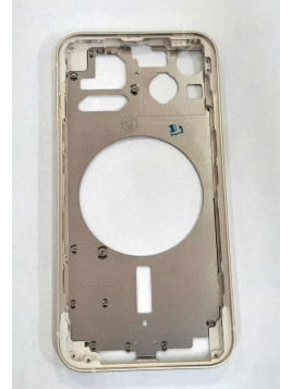 Carcasa central o marco plata para IPhone 13 calidad premium