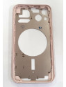 Carcasa central o marco rosa para IPhone 13 calidad premium