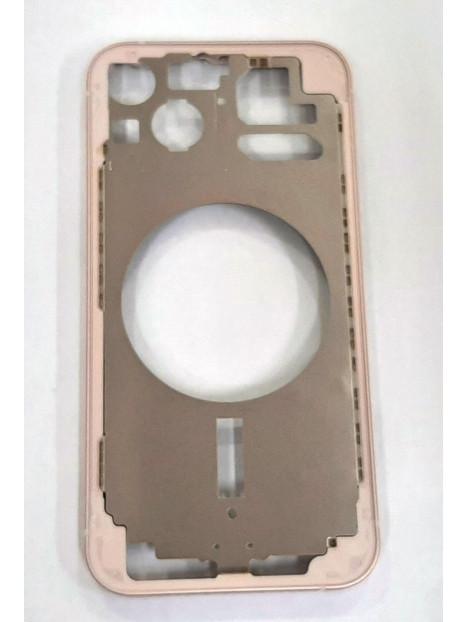 Carcasa central o marco rosa para IPhone 13 calidad premium