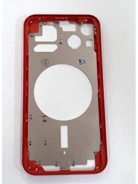 Carcasa central o marco rojo para IPhone 13 calidad premium