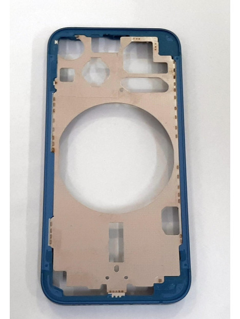 Carcasa central o marco azul para IPhone 13 Mini calidad premium