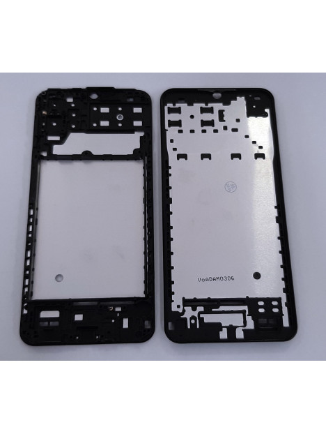 Carcasa central o marco negro para Samsung Galaxy A13 4G SM-A135F calidad premium