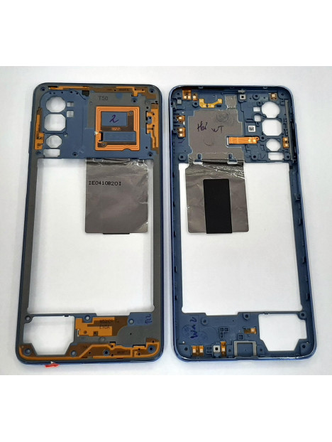Carcasa trasera o marco azul para Samsung Galaxy M52 5G SM-M526 calidad premium