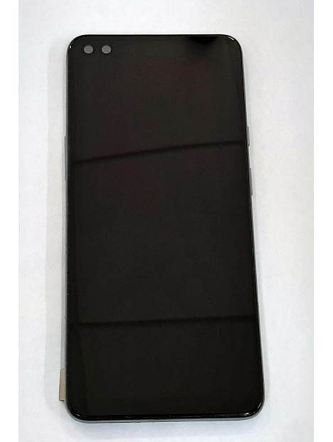 Pantalla lcd para Oneplus Nord mas tactil negro mas marco gris compatible